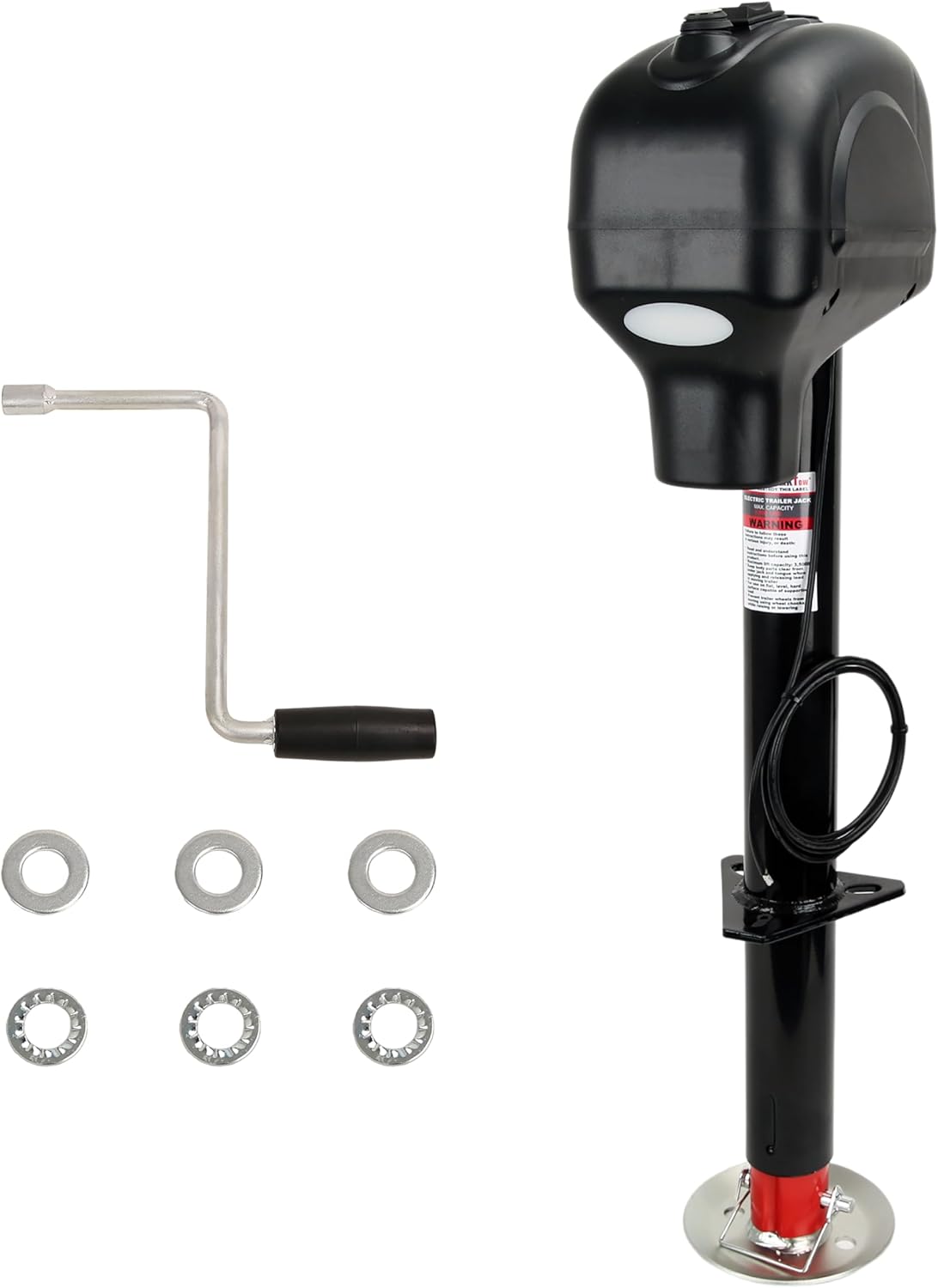 PTJ0232 3500 lbs Electric A-Frame Tongue Jack