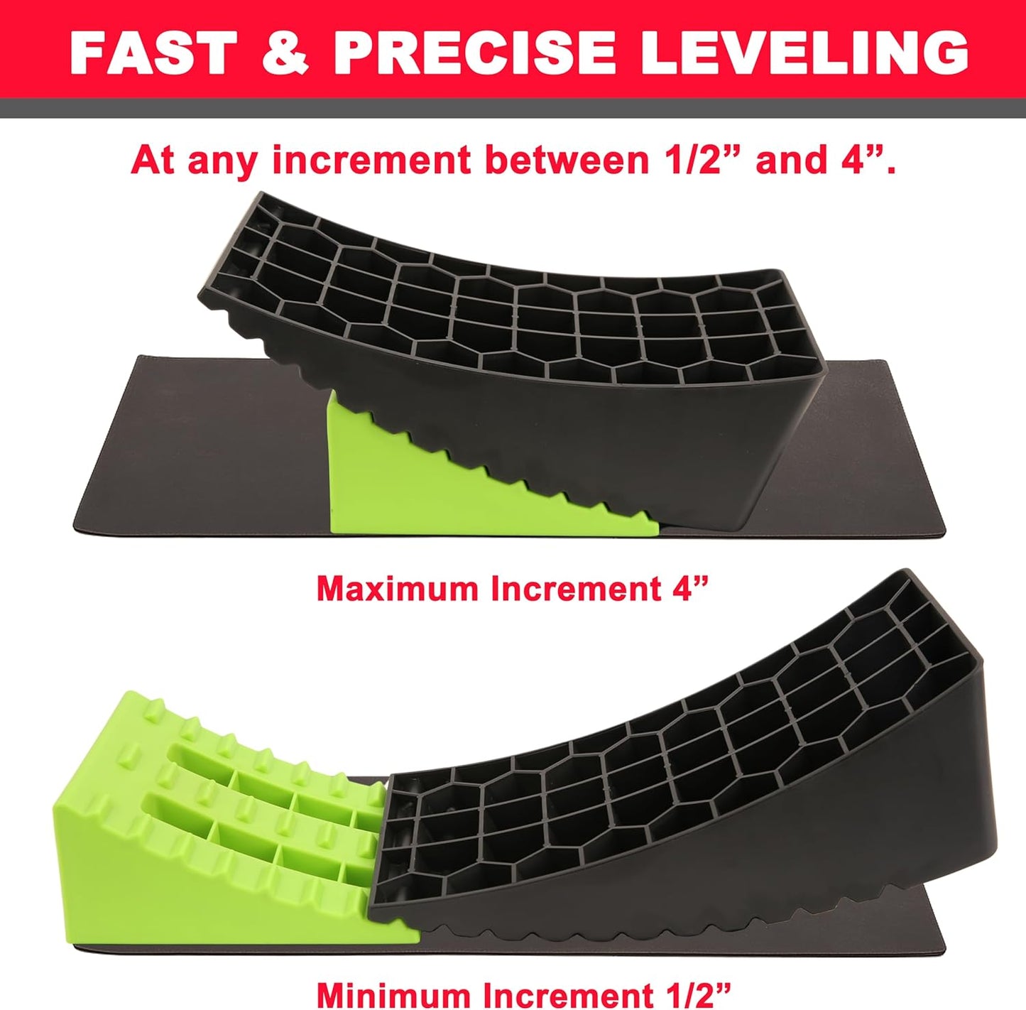 RV Leveling Blocks – 35,000 lbs Capacity