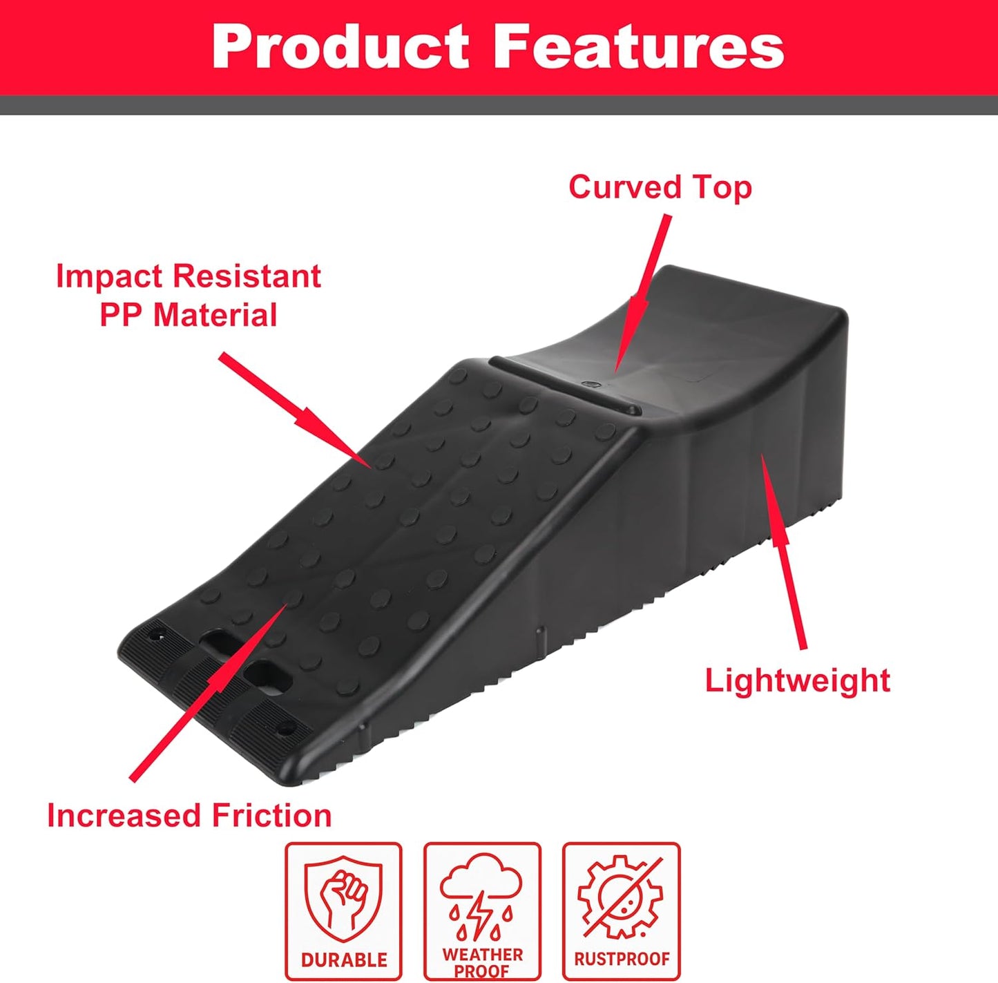 Car Ramps – 5-1/2" Lift (Single or Pair)