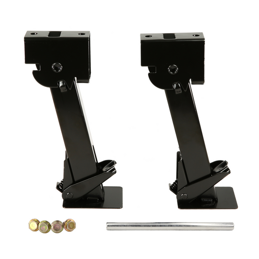 Telescoping Swing-Down Stabilizer Jacks – 1000 lbs Capacity, with Mounting Screws