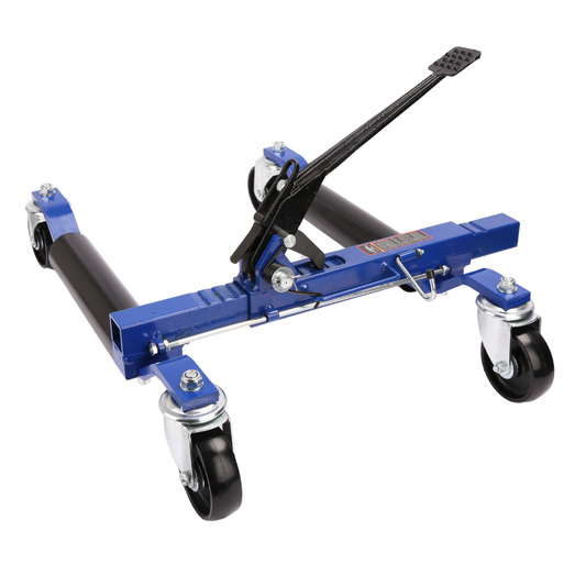 Self-Loading Car Wheel Dolly – 1,250 lbs Capacity, 12” Tire Fit