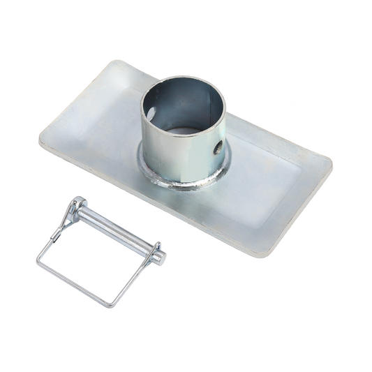 Extra Large 5000 lb Trailer Jack Foot Plate - Case of 18