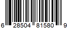 PEAKLOCK PLA0004 Cadenas à clé identique 1-9/16 de large en aluminium massif à anse longue 6PK