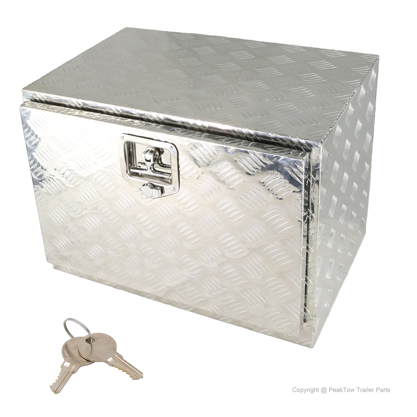 PTB0001 Heavy Duty Aluminum Truck & Pickup Underbody Tool Box with Lock 24x17x18"