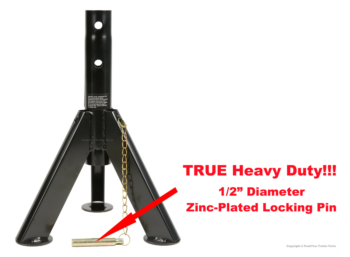 Telescopic Stabilizer Jacks - 6000 lbs Capacity (Set of 4)