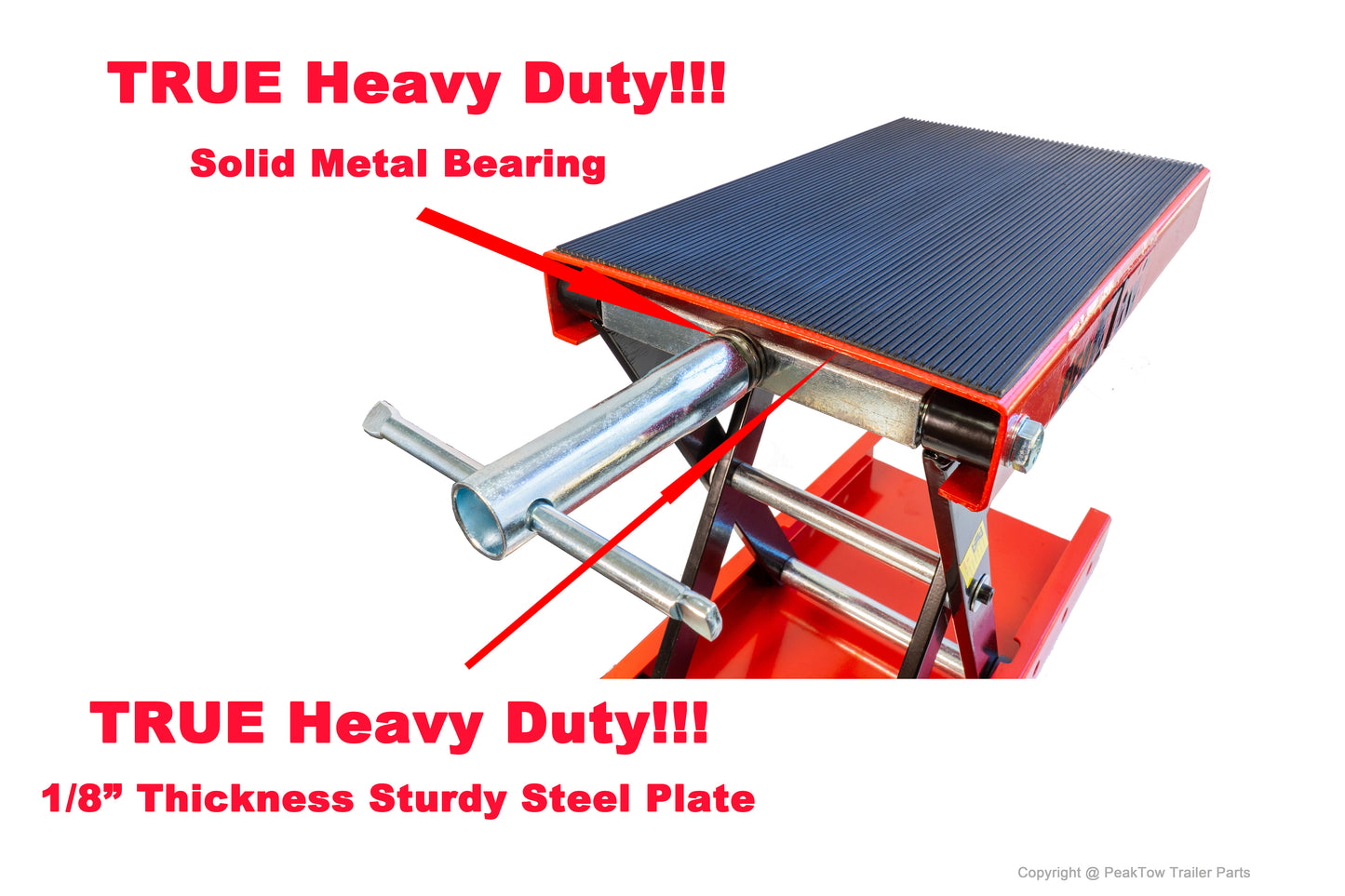 PTM0101 Pont élévateur à ciseaux pour moto 1100 lb