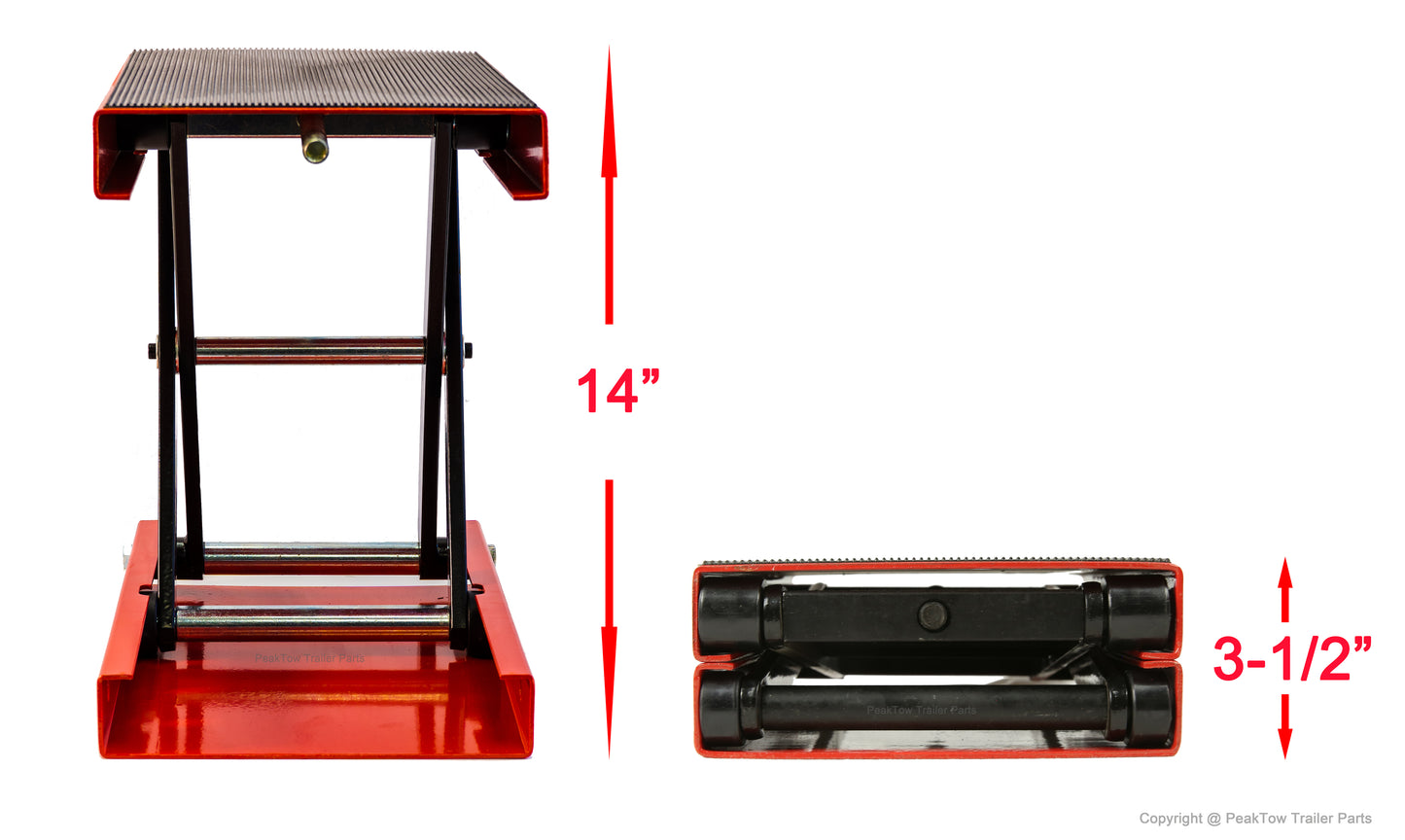 PTM0101 Pont élévateur à ciseaux pour moto 1100 lb
