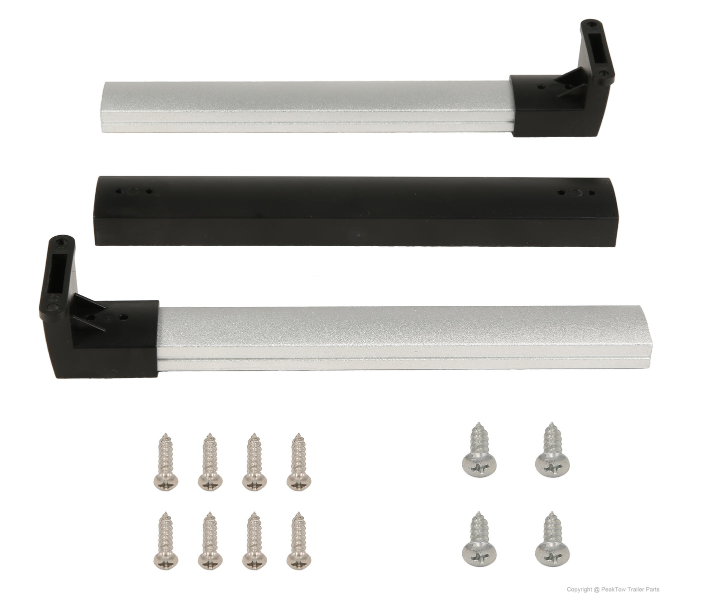 PTR0012 RV Adjustable Screen Door Cross Bar Handle w/Sturdy and Secure Non-Slip Grip - Case of 50