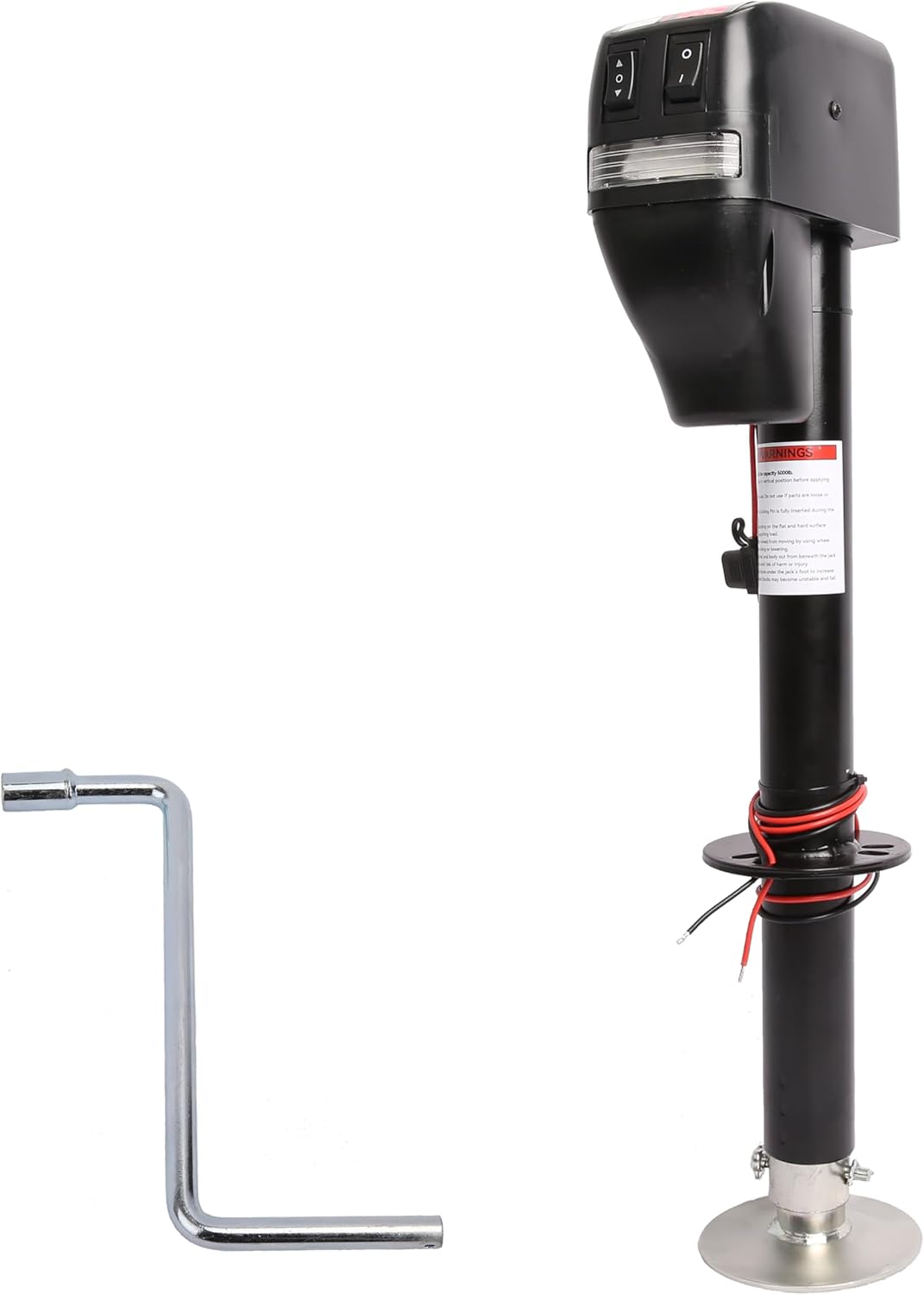 PTJ0234 Heavy-Duty 5000 lbs Electric A-Frame Tongue Jack