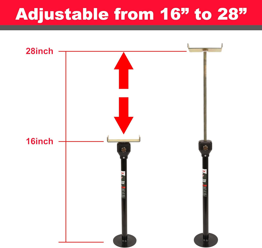 Drill-Adjustable RV Slide-Out Stabilizer