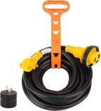 Rallonge pour VR 30A – 25 pi, NEMA L5-30R vers TT-30P (caisse de 4)