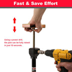Drill-Adjustable RV Slide-Out Stabilizer