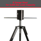 Stabilisateur de 5e roue, édition noire – capacité 5000 lbs