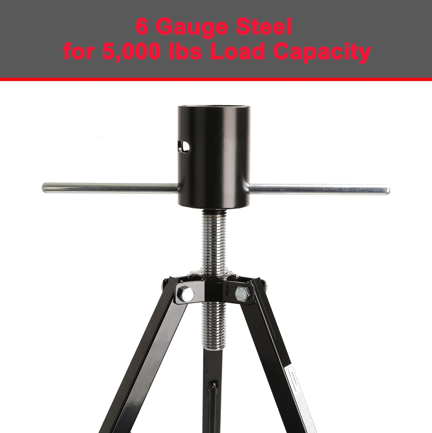 Stabilisateur de 5e roue, édition noire – capacité 5000 lbs