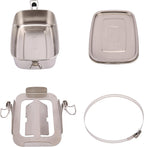 Stainless Steel Exhaust Cooker & Food Warmer for Snowmobile, ATV & UTV