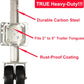 PTJ0202 2000 lbs Dual-Wheel Swivel A-Frame Tongue Jack