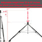 PTJ0616 BACK EDITION Tripod King Pin 5th Wheel Stabilizer