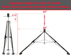 Stabilisateur de 5e roue, édition noire – capacité 5000 lbs