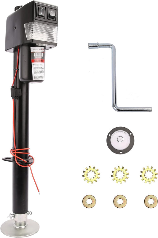 PTJ0233 Premium 3500 lbs Electric A-Frame Tongue Jack