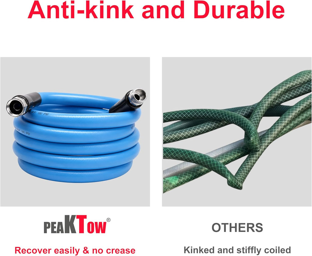 25FT RV Drinking Water Hose - Blue