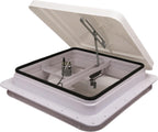 14" RV Roof Vent Lid – White (Pack of 2)