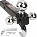 Triple Ball Hitch Mount for 2" Receiver – 10,000 lbs Capacity