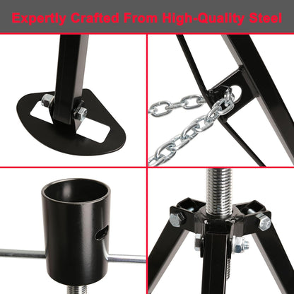 PTJ0616 ÉDITION ARRIÈRE Trépied King Pin Stabilisateur de sellette d'attelage