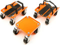Ensemble de chariots pour motoneige, capacité de 1500 lb (caisse de 3 ensembles)