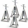 Stackable Stabilizer Jacks – 6000 lbs Capacity, Extends to 17" (Set of 4)