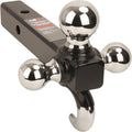Attelage à triple boule pour récepteur de 2" – Capacité de 10 000 lb