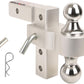 PTT0069 6000 lbs Aluminum Dual-Ball Mount Hitch - Case of 3