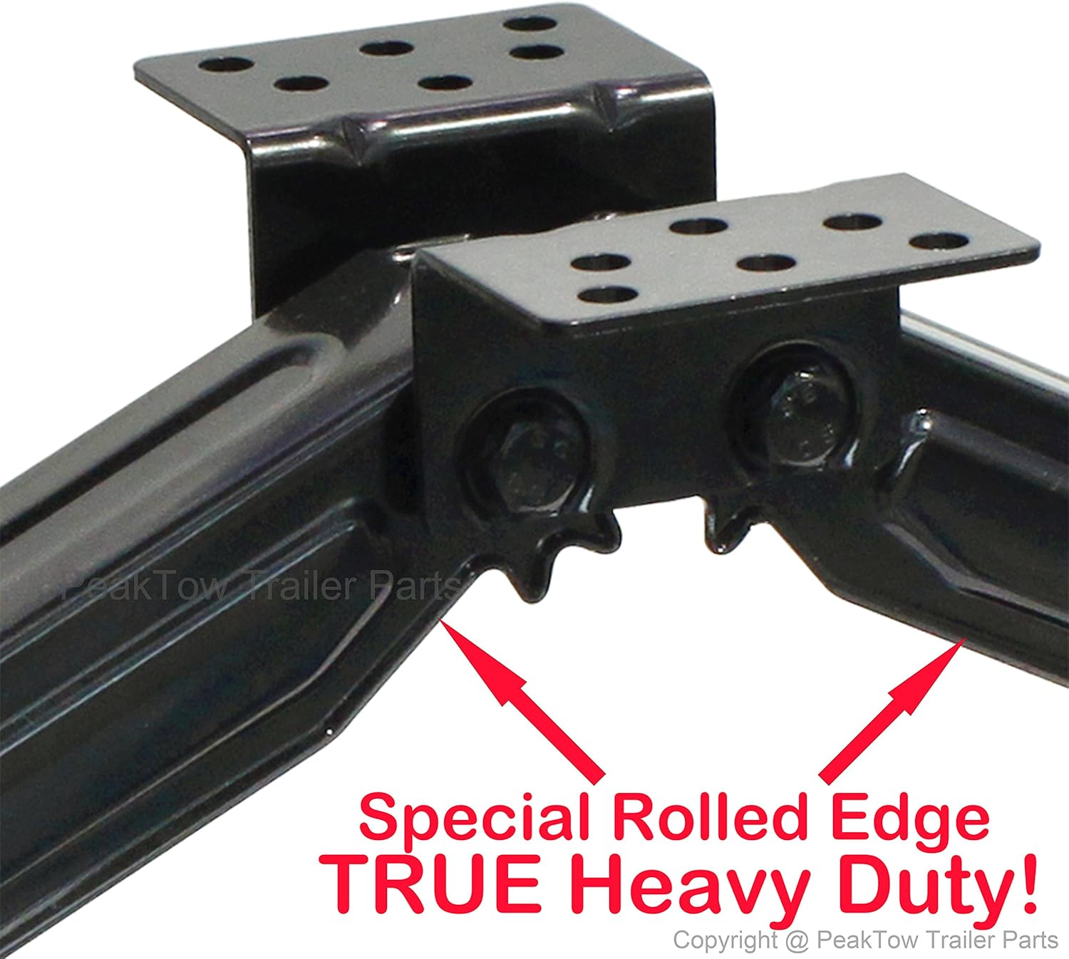 RV Stabilizer Scissor Jacks - 5000 lbs Capacity Each, 24-Inch Height (Set of 2)