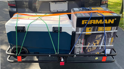 Hitch Mount Cargo Carrier 53.5 x 19 x 5 inches