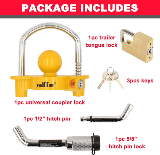 PTS0003 Trailer Anti-Theft Bundle - Case of 12