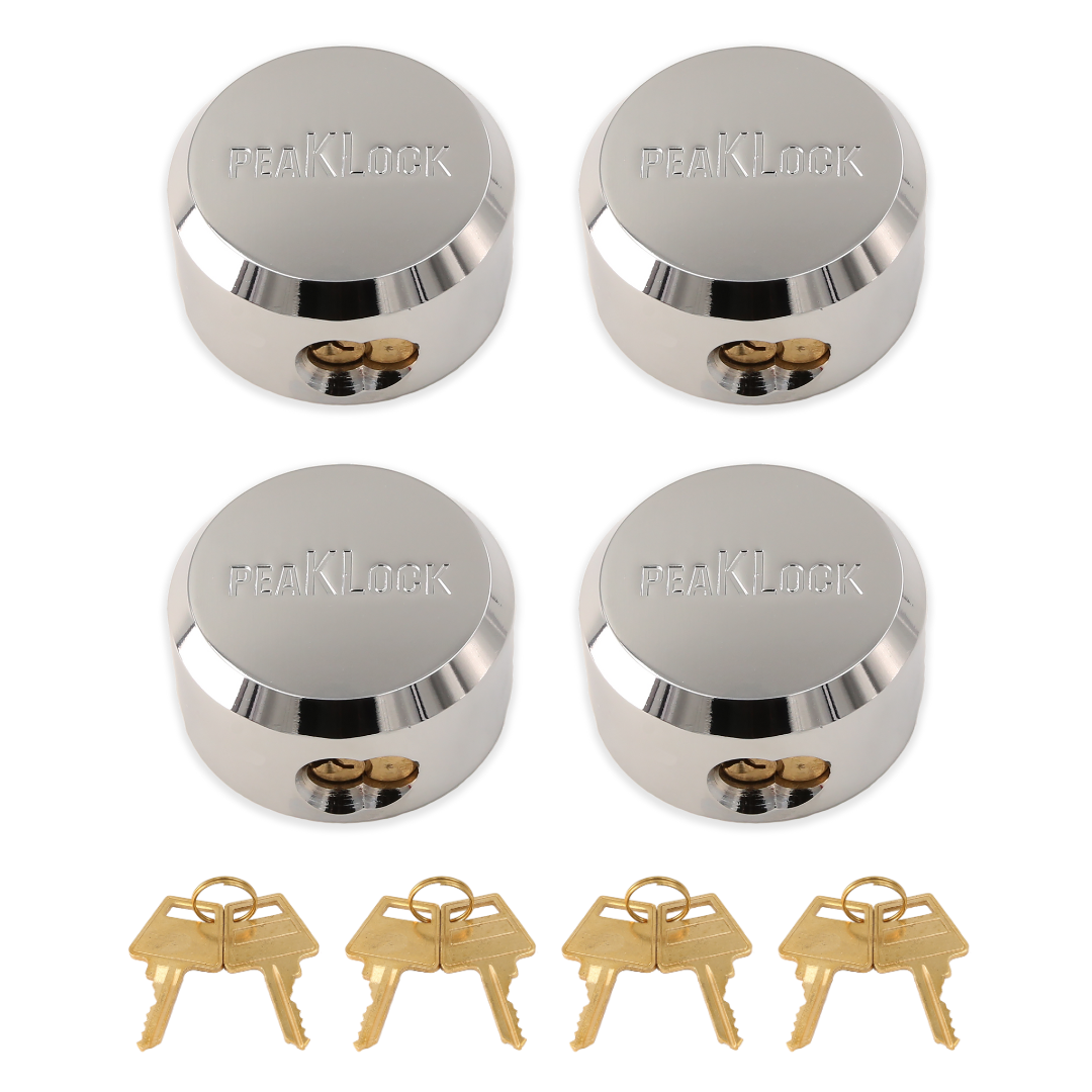 Keyed Alike Hidden Shackle Padlock – 2-7/8" (Pack of 4/8/16)