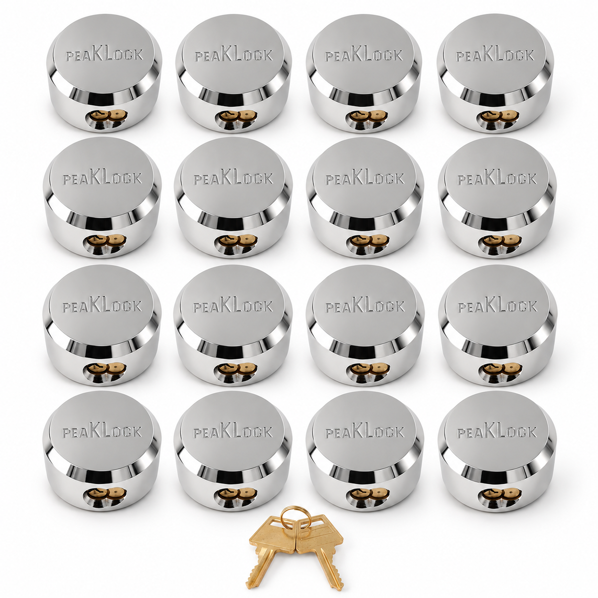 Keyed Alike Hidden Shackle Padlock – 2-7/8" (Pack of 4/8/16)