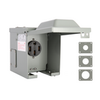 Boîtier 50 Amp pour VR ou véhicules électriques - extérieur, NEMA 14-50R