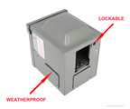 Boîtier 30 Amp pour VR ou roulotte - extérieure, NEMA TT-30R (caisse de 6)