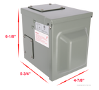 Boîtier 30 Amp pour VR ou roulotte - extérieure, NEMA TT-30R (caisse de 6)