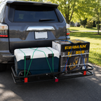 Hitch Mount Cargo Carrier 53.5 x 19 x 5 inches