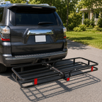 Hitch Mount Cargo Carrier 53.5 x 19 x 5 inches