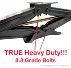 RV Stabilizer Scissor Jacks - 7500 lbs Capacity Each, 24-Inch Height (Set of 2)