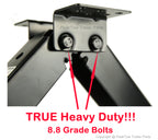 RV Stabilizer Scissor Jacks - 9000 lbs Capacity Each, 24-Inch Height (Set of 2)