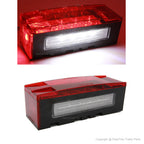 Kit d'éclairage rectangulaire submersible pour remorque - LED 12V (caisse de 12)