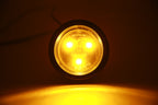 Feux de remorque round LED rouges et ambrés 2" – Submersibles, montage à anneau (caisse de 120 rouges et 120 ambrés)
