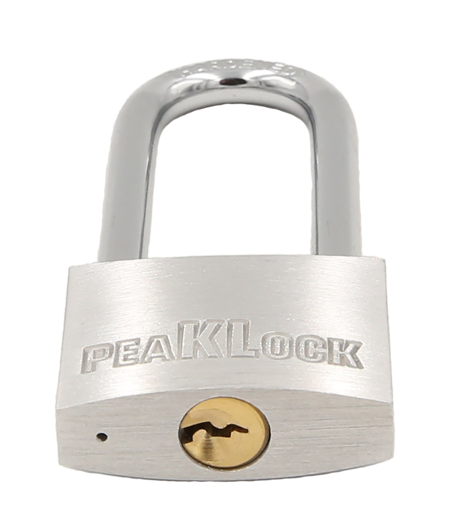 PEAKLOCK PLA0004 Keyed Alike 1-9/16 Wide Solid Aluminum Long Shackle Padlock 6PK