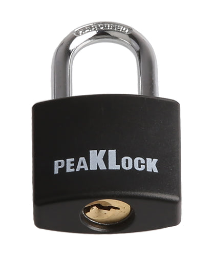 PLA0101 Cadenas en aluminium recouvert de noir résistant aux intempéries, à clés identiques, 1-3/16" de large - Caisse de 288