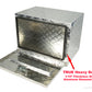 PTB0001 Heavy Duty Aluminum Truck & Pickup Underbody Tool Box with Lock 24x17x18"