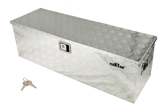 PTB0002 Heavy Duty Aluminum Truck Pickup Underbody Tool Box with Lock 49x15x15"