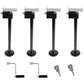 PTJ0605 QUICK LIFT 23-39" Adjustable 5000 lbs Slide-Out Stabilizer Support - Case of 4 pcs